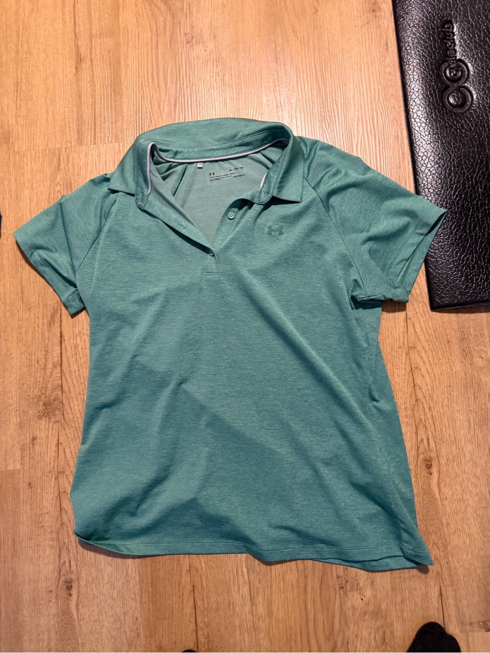 Green Under Armour Golf Shirt